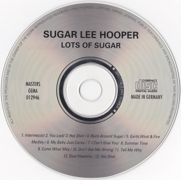 Sugar Lee Hooper : Lots Of Sugar (CD, Album)