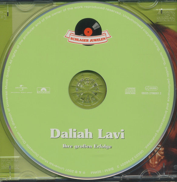 Daliah Lavi : Ihre Großen Erfolge (CD, Comp)
