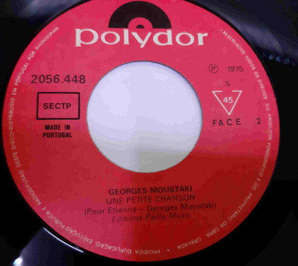 Georges Moustaki : Flamenco (7", Single)