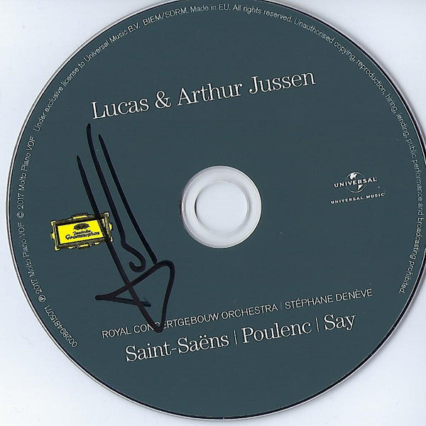 Lucas & Arthur Jussen, Concertgebouworkest, Stéphane Denève : Saint-Saëns | Poulenc | Say (CD, Album)