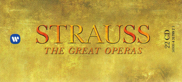 Richard Strauss : The Great Operas (22xCD, Comp + Box)