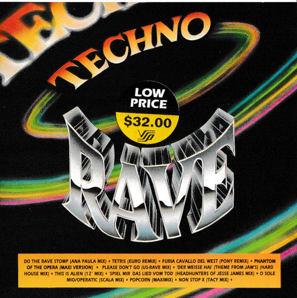 Various : Techno Rave (CD, Comp)