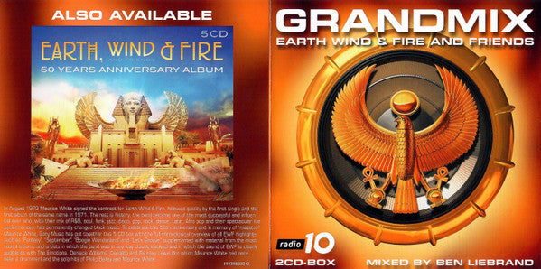 Ben Liebrand : Grandmix Earth Wind & Fire And Friends (2xCD, Mixed, TEX)