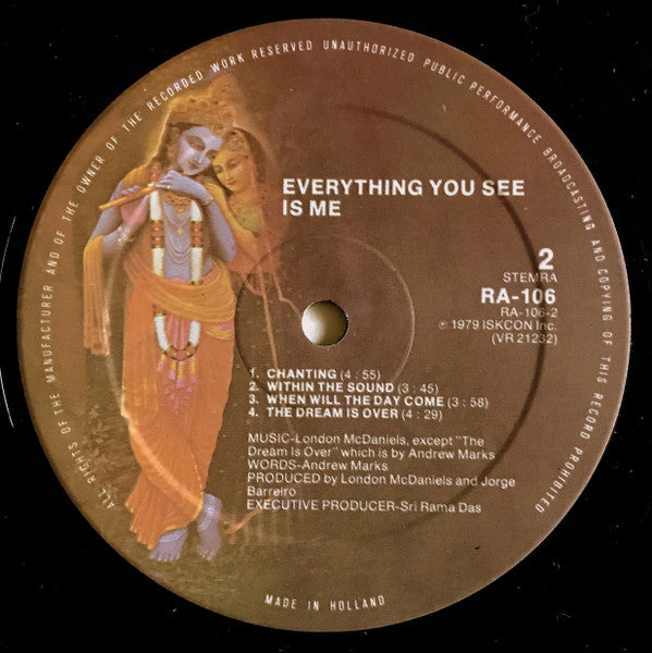 Rasa (9) : Everything You See Is Me (LP, Album)