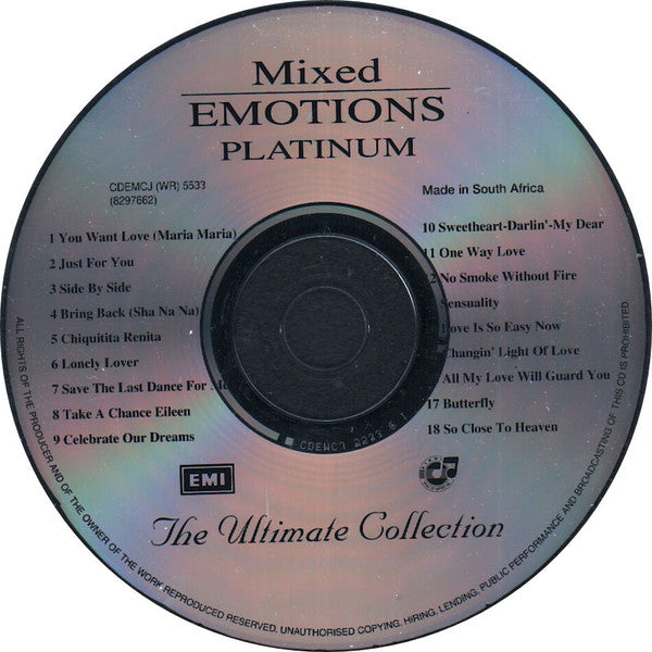Mixed Emotions : Platinum - The Ultimate Collection (CD, Comp)