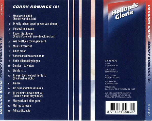 Corry Konings : Corry Konings 2 (CD, Comp)
