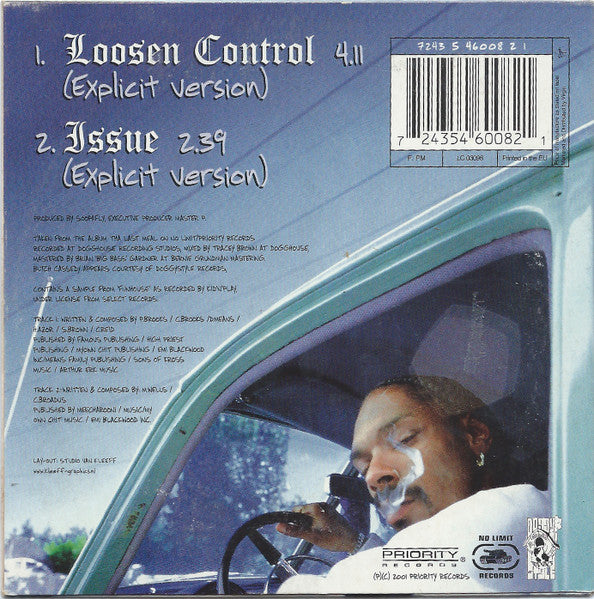 Snoop Dogg Featuring Butch Cassidy : Loosen' Control (CD, Single)