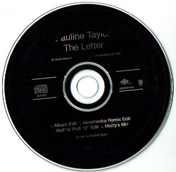 Pauline Taylor : The Letter (CD, Maxi)