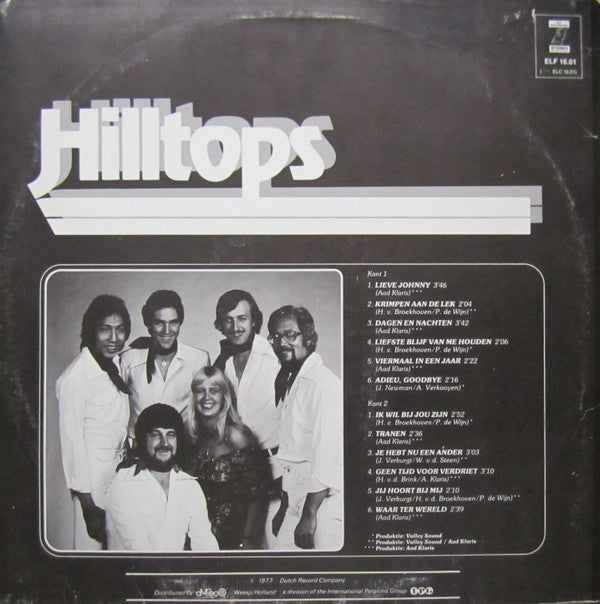 The Hill Tops : Hilltops (LP, Album)