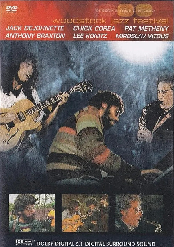 Jack DeJohnette / Chick Corea / Pat Metheny / Anthony Braxton / Lee Konitz / Miroslav Vitous : Woodstock Jazz Festival (DVD-V, DOL)