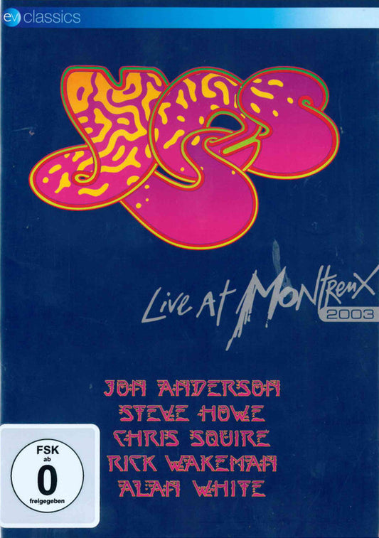 Yes : Live At Montreux 2003 (DVD-V, Multichannel, PAL)