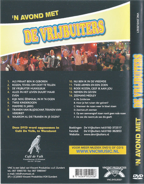 De Vrijbuiters : 'n Avond Met De Vrijbuiters (DVD-V)