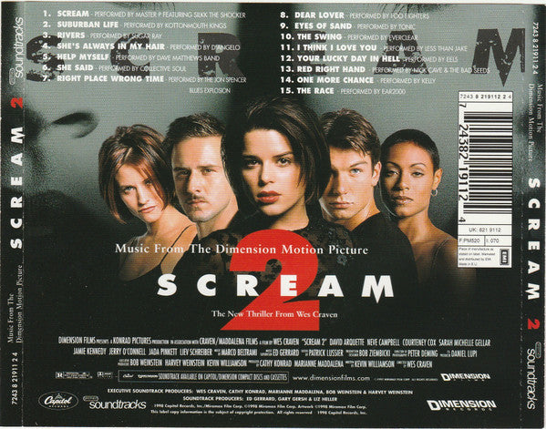 Various : Music From The Dimension Motion Picture Scream 2 (CD, Comp)
