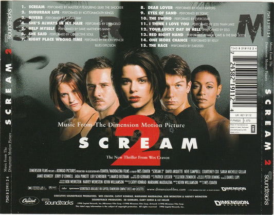 Various : Music From The Dimension Motion Picture Scream 2 (CD, Comp)