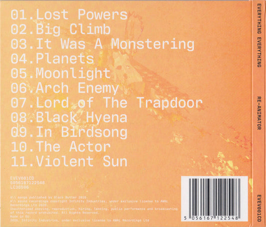 Everything Everything : Re-Animator (CD, Album)