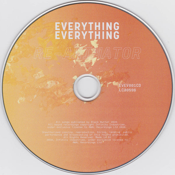 Everything Everything : Re-Animator (CD, Album)