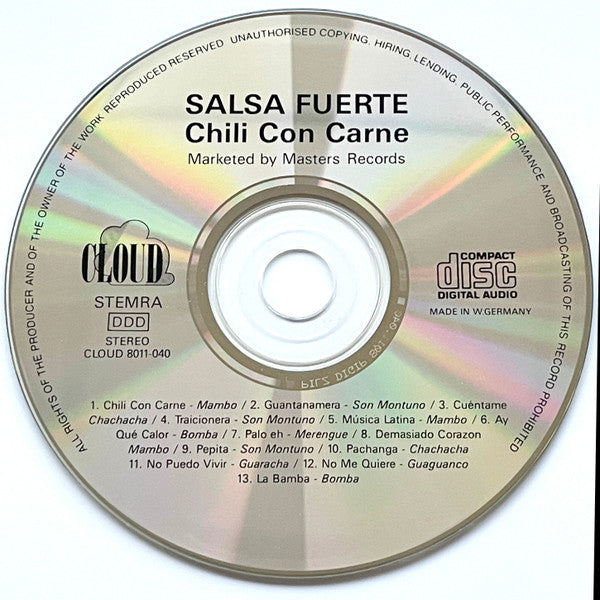 Salsa Fuerte : Chili Con Carne (CD, Album)