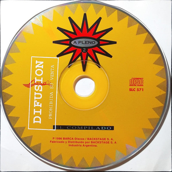 Various : A Pleno 2 - El Compilado (CD, Comp, Promo)
