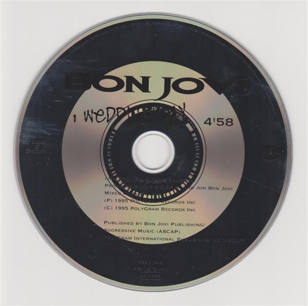Bon Jovi : Wedding Day (CD, Single, Ltd, Kar)