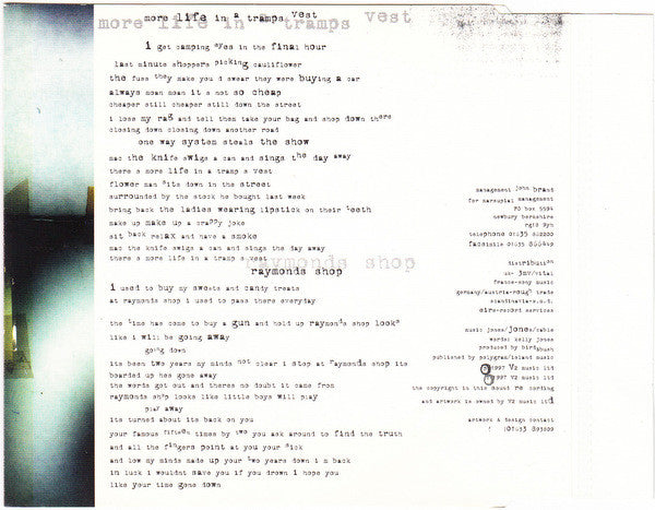 Stereophonics : More Life In A Tramps Vest (CD, Single)