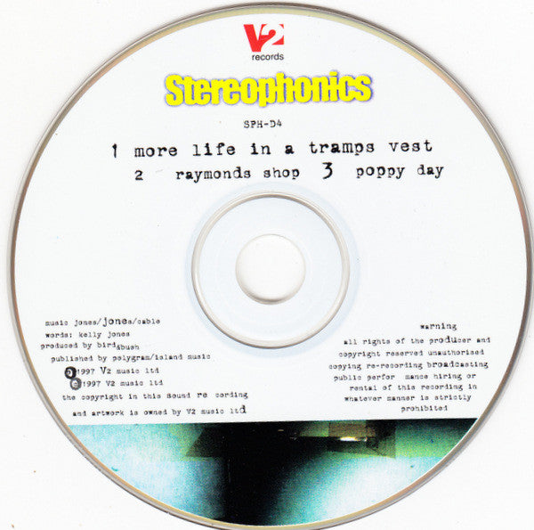 Stereophonics : More Life In A Tramps Vest (CD, Single)