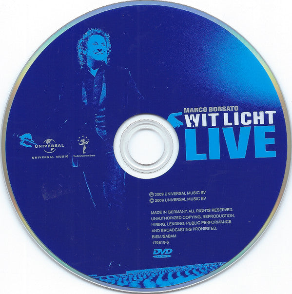 Marco Borsato : Wit Licht Live (DVD-V, PAL)