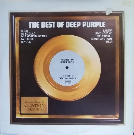Deep Purple : The Best Of Deep Purple (LP, Comp, RE, Gre)
