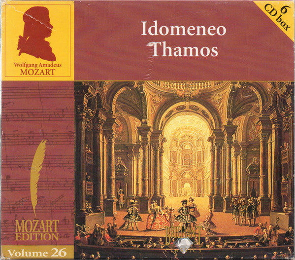 Wolfgang Amadeus Mozart : Idomeneo / Thamos, König In Ägypten / Ballet Music Idomeneo, Les Petits Riens / Church Sonatas / Canons  (3xCD + CD + CD + CD + Box, Comp)