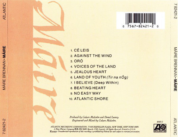 Maire Brennan : Máire (CD, Album)