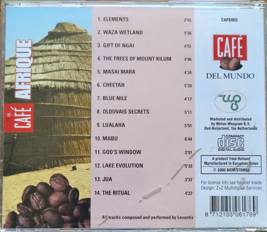 Levantis : Café Afrique - A Musical Taste (CD, Album)