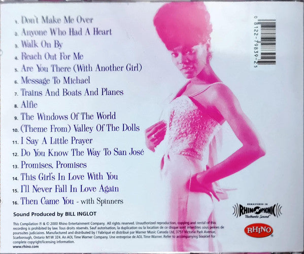 Dionne Warwick : The Very Best Of Dionne Warwick (CD, Comp, RM)