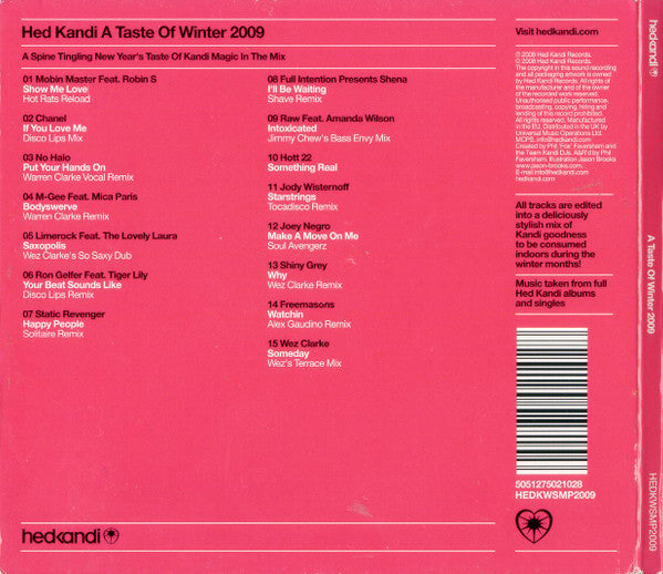 Various : A Taste Of Winter 2009 (CD, Mixed)