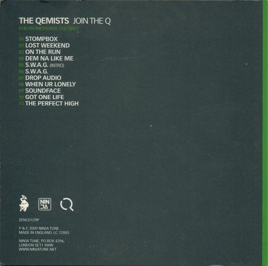 The Qemists : Join The Q (CD, Album, Promo, Car)
