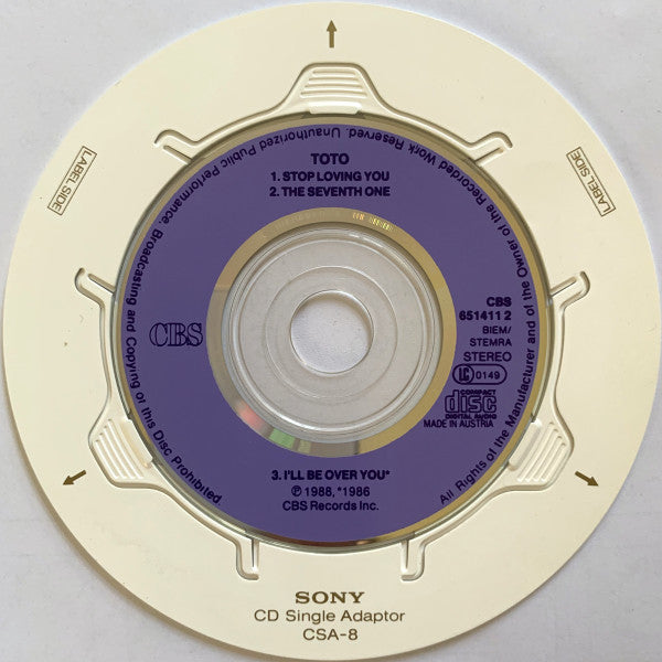 Toto : Stop Loving You (CD, Mini, Single)