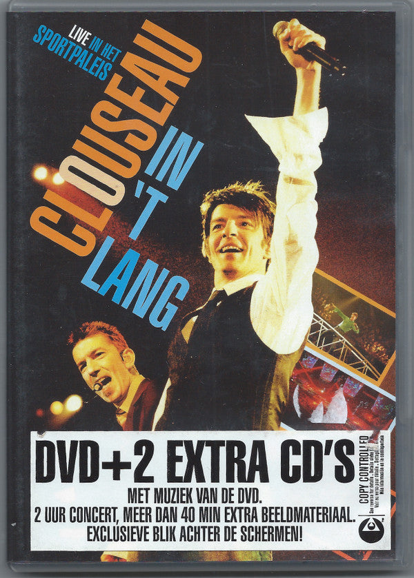 Clouseau : In 'T Lang - Live In Het Sportpaleis (DVD-V, Copy Prot., PAL + 2xCD, Album, Copy Prot., )