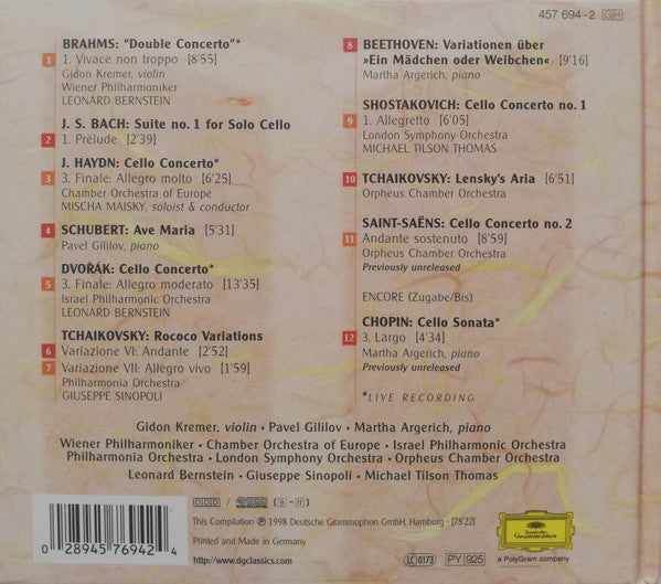 Mischa Maisky : The Artist's Album (CD, Comp)