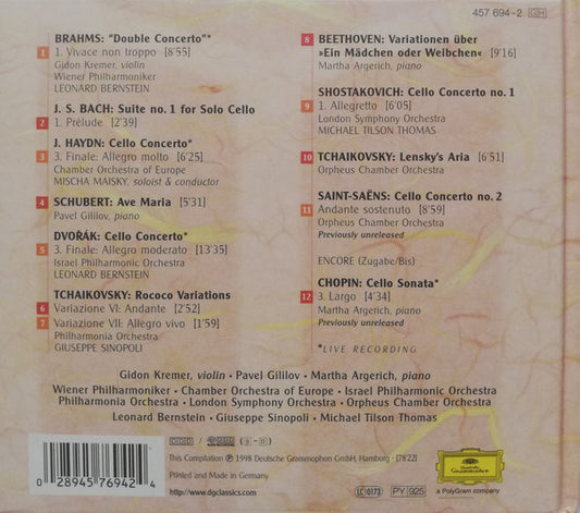 Mischa Maisky : The Artist's Album (CD, Comp)