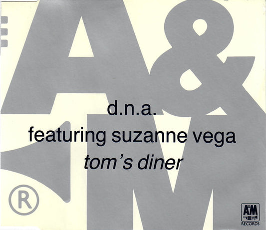 DNA Featuring Suzanne Vega : Tom's Diner (CD, Single)