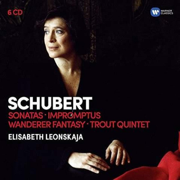 Franz Schubert, Elisabeth Leonskaja : Sonatas - Impromptus - Wanderer Fantasy - Trout Quintet (6xCD, Album + Box, Comp)