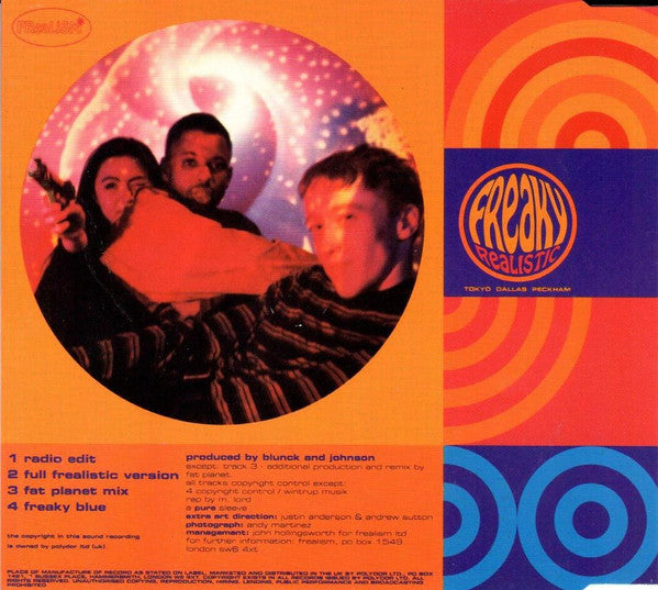 Freaky Realistic : Something New (Cosmic Love Vibes) (CD, Single)