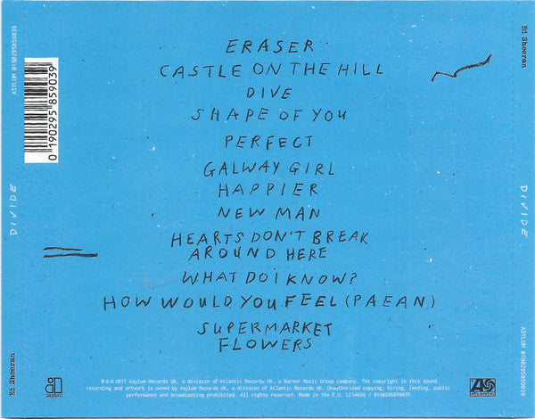 Ed Sheeran : ÷ (Divide) (CD, Album)