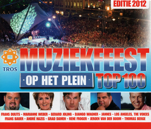 Various : Muziekfeest Op Het Plein Top 100 - Editie 2012 (4xCD, Comp)