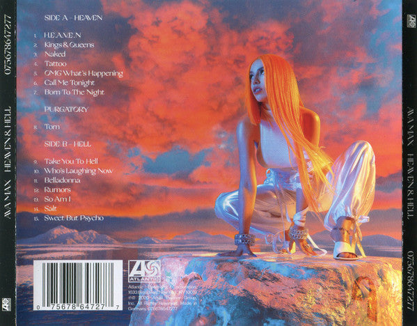 Ava Max : Heaven & Hell (CD, Album)