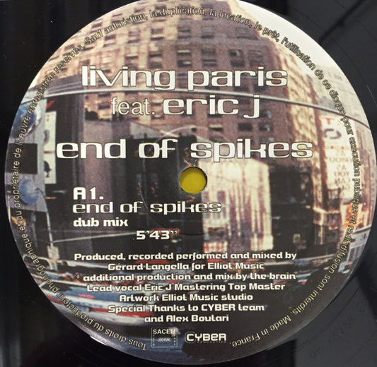 Loving Paris Featuring Eric Javanaud : End Of Spikes (12")