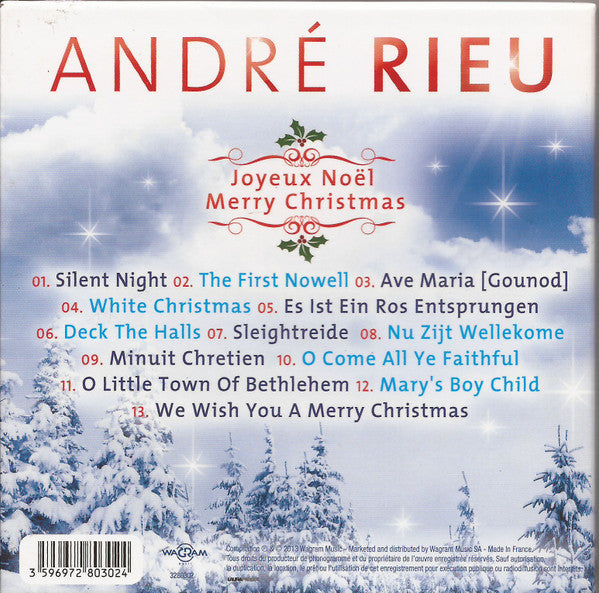 André Rieu : Joyeux Noël Merry Christmas (CD, Album, RE)