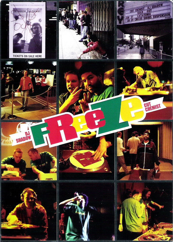 DJ Shadow & Cut Chemist : FReeZe (DVD-V, Mixed, NTSC)