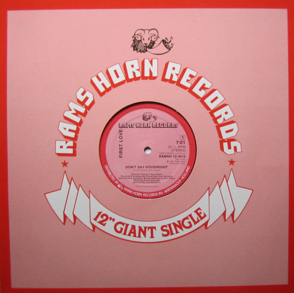 First Love : Don't Say Goodnight (12", Single)