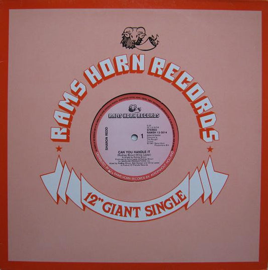 Sharon Redd : Can You Handle It (12")