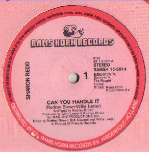 Sharon Redd : Can You Handle It (12")