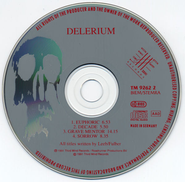 Delerium : Euphoric (CD, EP)